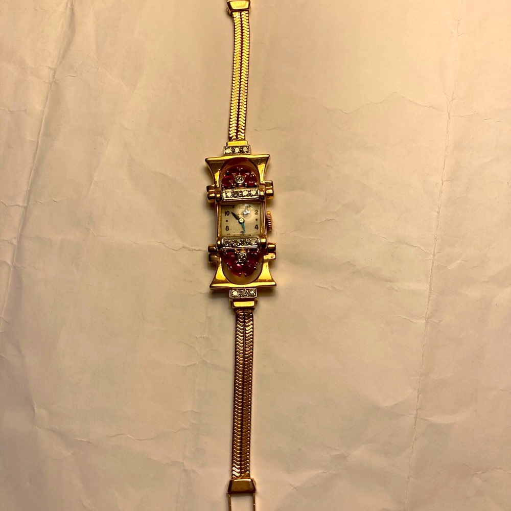 Ruby Hamilton Watch. Still Running - image 1